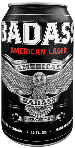 Badass American Lager