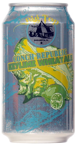 Big Top Brewing Conch Republic Key Lime Wheat