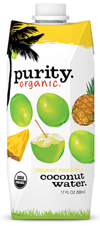 Purity Organic Coconut Water Pineapple