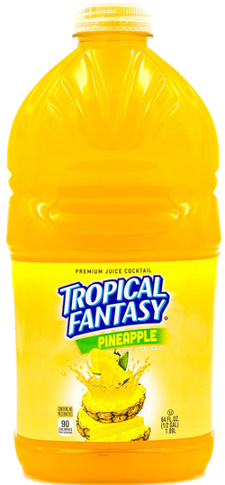 Tropical Fantasy Juice Cocktail Pineapple
