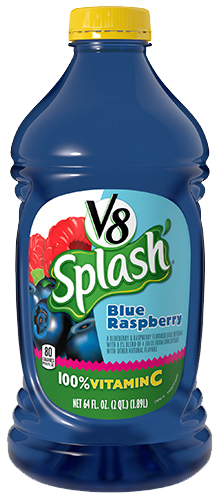 V8 Splash Blue Raspberry