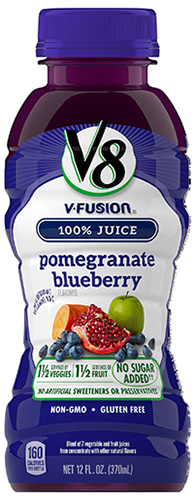 V8 Fusion Pomegranate Blueberry