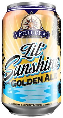 Latitude 42 Lil Sunshine Golden Ale