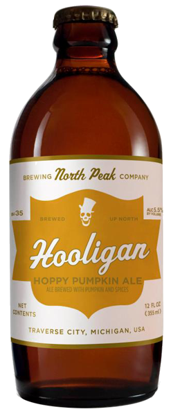 North Peak Brewing Compan Hooligan Hoppy Pumpkin