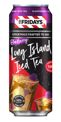 TGI Fridays Mixed Drink 2Go Blackberry Long Island Iced Tea