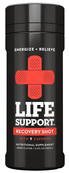 Life Support Recovery Shot with Caffeine (Red Label)