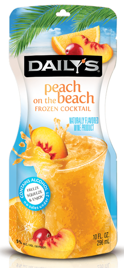 Dailys Frozen Peach on the Beach