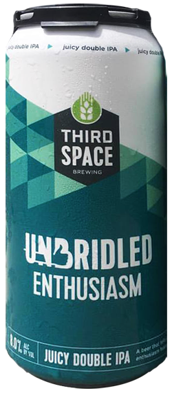 Third Space Brewing Unbridled Enthusiasm Juicy Double IPA
