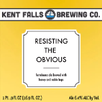 Kent Falls Resisting the Obvious