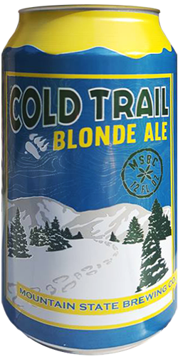 Mountain State Cold Trail Blonde Ale