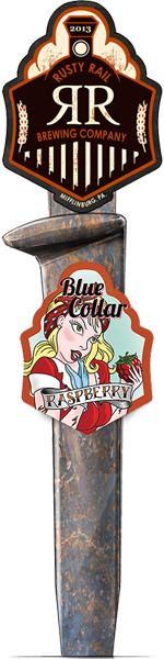 Rusty Rail Brewing Blue Collar Rspberry Blnd