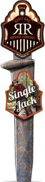 Rusty Rail Brewing Single Jack Logger Lager