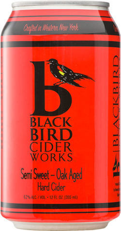 BlackBird Semi Sweet Oak Aged Hard Cider
