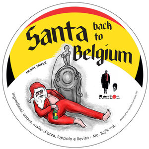Santa Back to Belgium