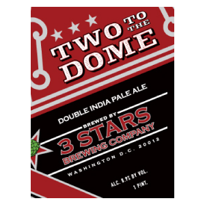 3 Stars Two To The Dome
