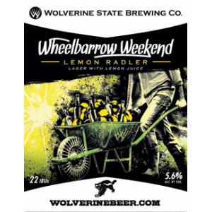 Wolverine Wheelbarrow Weekend Lemon Radler